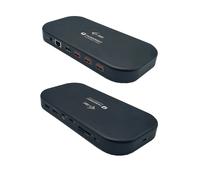 i-tec Thunderbolt 3/USB-C Dual 4K Docking Station + USB-C to DisplayPort Cable (1,5 m) + Power Delivery 60W
