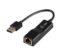i-tec USB 2.0 Fast Ethernet LAN Network Adapter USB 2.0 to RJ-45 LED for Windows MacOS Linux