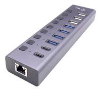 I-TEC USB 3.0/USB-C Charging HUB 9port