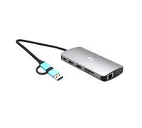 i-tec USB 3.0 USB-C/Thunderbolt 3x Display Metal Nano Dock with LAN +