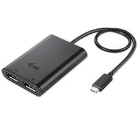 ✅ i-tec USB-C 3.1 Dual 4K DisplayPort Video Adapter C31DUAL4KDP UHD 60Hz MST ✅