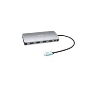 i-tec USB-C 3x Full HD Metal Nano Docking Station - 2x DisplayPort 1x HDMI 1x GL