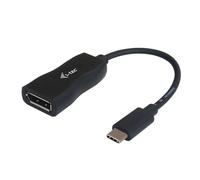 i-tec USB-C to DisplayPort 4K Video Adapter 1x DisplayPort 4K Ultra HD 60 Hz for Windows MacOS ChromeOS Thunderbolt 3 Compatible