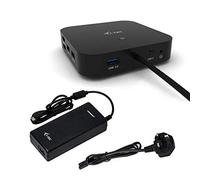 i-tec USB-C Dual Display Docking Station with Power Delivery 100 W + Universal Charger 100 W