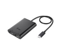 i-tec USB-C Dual 4K/60Hz (single 8K/30Hz) DP Video Adapter