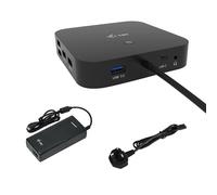 I-Tec Usb-C Hdmi Dp Dock Pd100W 2X Lcd Dock + Charger-C112Wuk NEW