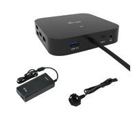 i-tec USB-C HDMI DP Docking Station with Power Delivery 100 W + Universal Charger 100 W
