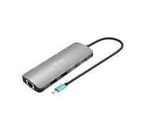 i-tec USB-C Metal Nano 2x Display Docking Station + Power Delivery 100