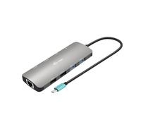 USB-C METAL NANO 2X HDMI DOCKING STATION + PD 100W