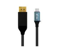I-Tec USB-C to DisplayPort Cable Adapter 4K/60Hz, 200 cm – G-Sync/Freesync, HDR 400–1000