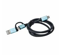 i-tec USB-C to USB-C Cable with Integrated USB 3.0 Adapter, 1m