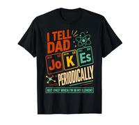 I Tell Dad Jokes Periodically Element Funny Father's Day Men T-Shirt