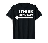 I Think he is Gay LGBT Pride Month Rainbow Transgender T-Shirt