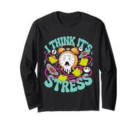 I Think It's Stress Exhausted Tired Thinking Long Sleeve T-Shirt