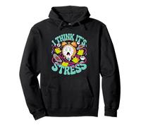 I Think It's Stress Exhausted Tired Thinking Pullover Hoodie