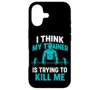 I Think My Trainer Is Trying To Kill Me Case for iPhone 17