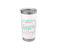 I Think My Trainer is Trying to Kill Me - Funny Gym Design Stainless Steel Insulated Tumbler