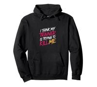 I Think My Trainer Is Trying To Kill Me Gym Tired - Pullover Hoodie