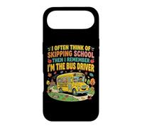 I Think of Skipping School Then I Remember Im the Bus Driver Case for iPhone Air