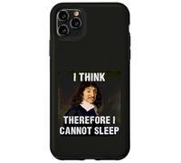 I Think Therefore I Cannot Sleep Rene Descartes Case for iPhone 11 Pro Max