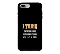 I think, therefore I don't have a lot in common with... Case for iPhone 7 Plus/8 Plus