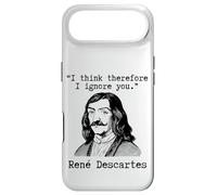 I Think Therefore I Ignore You - René Descartes Sarcastic Case for iPhone Air