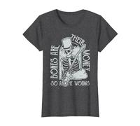 I Think You Should Leave, Bones are Their Money T-Shirt, Women, Dark Heather Grey, X-Large