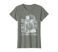 I Think You Should Leave, Bones are Their Money T-Shirt, Women, Olive Heather, Large