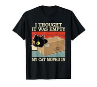 I Thought It was Empty My Cat Moved in Funny Cat in A Box T-Shirt