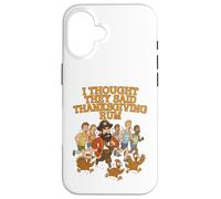 I thought They Said RUM Funny Runners Thanksgiving Day Run Case for iPhone 16