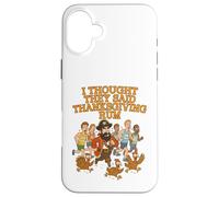 I thought They Said RUM Funny Runners Thanksgiving Day Run Case for iPhone 16 Plus