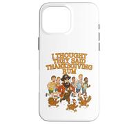 I thought They Said RUM Funny Runners Thanksgiving Day Run Case for iPhone 16 Pro Max