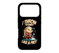 I THROW STONES LIKE A PRO Case for iPhone 17 Pro