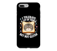 I Tolerate A Lot of Things But Not Gluten Cat Bread Case for iPhone 7 Plus/8 Plus
