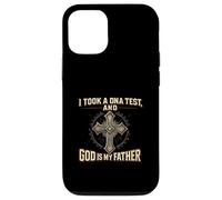 I Took A DNA Test God Is My Father Funny Jesus Christian Case for iPhone 12/12 Pro