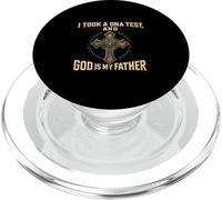 I Took A DNA Test God Is My Father Funny Jesus Christian PopSockets PopGrip for MagSafe