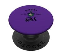 I took a DNA test turns out I'm 100% Witch PopSockets Adhesive PopGrip