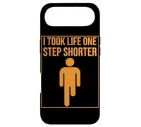 I Took Life One Step Shorter Amputee Leg Humor Amputated Leg Case for iPhone Air