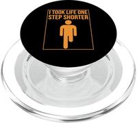 I Took Life One Step Shorter Amputee Leg Humor Amputated Leg PopSockets PopGrip for MagSafe