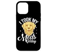 I Took My Meds Today Dog Lover Therapy Golden Retriever Case for iPhone 12 mini