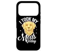 I Took My Meds Today Dog Lover Therapy Golden Retriever Case for iPhone 17 Pro