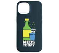 I Took My Meds Today Korean Soju Alcohol Korean Soju Drinker Case for iPhone 15