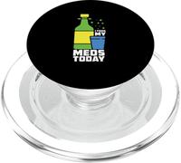 I Took My Meds Today Korean Soju Alcohol Korean Soju Drinker PopSockets PopGrip for MagSafe