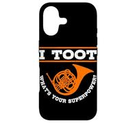 I Toot What's Your Superpower Brass Band French Horn Player Case for iPhone 17