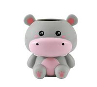 I-TOTAL - 3D Pen Holder - Kawaii Style Desk Organizer for Pens and Accessories, Gift Idea (HIPPO)