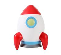 I-TOTAL® - Funny Decorative Money Box/Money Bank in Durable Plastic (SPACE ADVENTURE)
