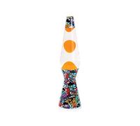 I-TOTAL Lava lamp, Bubble Effect, Coloured Lava lamp (Graffiti)