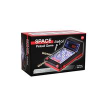I-TOTAL® - Pinball Space Galaxy Game Pinball Space and Machines Game for Kids and Adults Retro Vintage Display, 25 x 16 x 11cm
