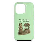 I Totally Forgot What I Was Saying Cottagecore Frog Design Case for iPhone 13 Pro