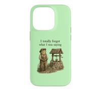 I Totally Forgot What I Was Saying Cottagecore Frog Design Case for iPhone 14 Pro